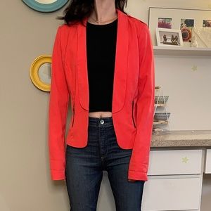 Bright pink blazer from Maurices. Size S
